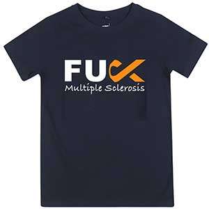 Funny Meme T-shirt with slogan MULTIPLE SCLEROSIS